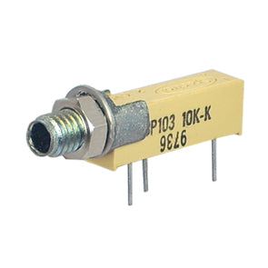 Panel mount trimpot s-adj h-mnt 10k 043pt601103