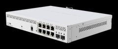 MikroTik Cloud Smart Switch 8 Port PoE 2 SFP+ desktop enclosure | MT-RBCSS610-8P-2S+IN
