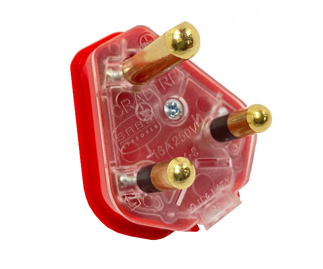 Plugtop dedicated 16a 250v red - 1 screw 1054rdp