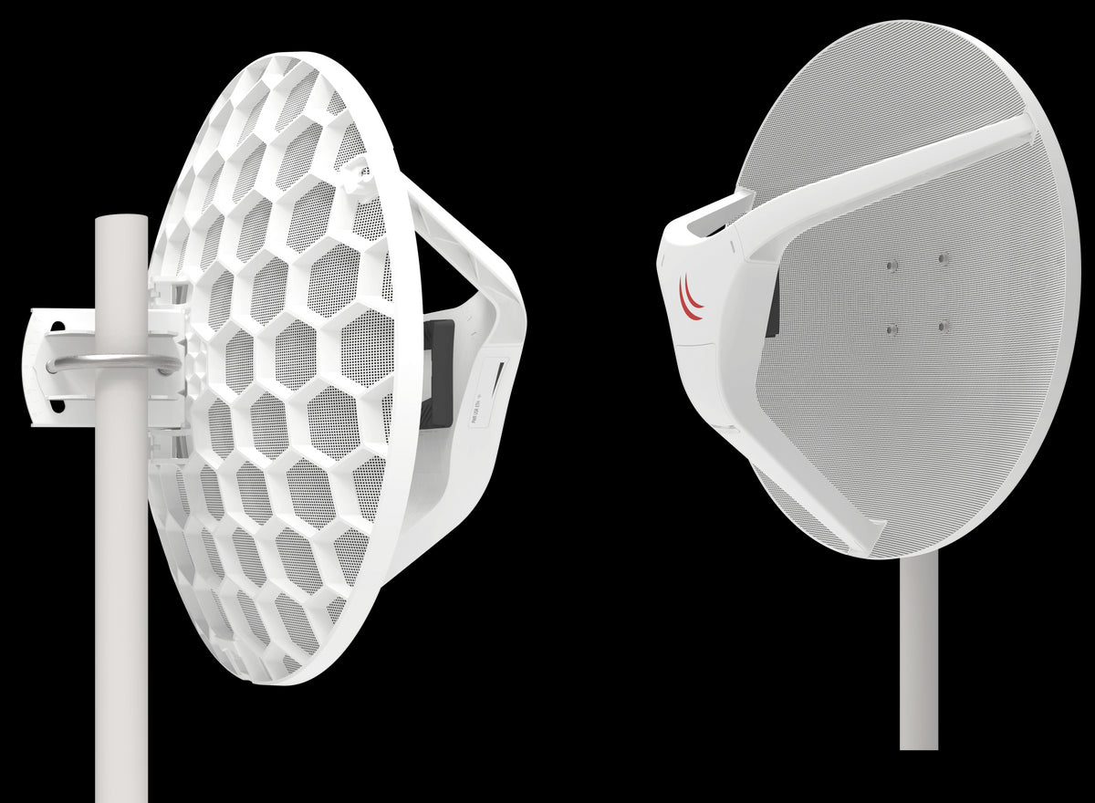 MikroTik LHG 60 ad - Wireless Wire Dish Kit - up to 1.5km - 2 Pack