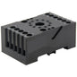 Round 11 pin relay socket din rail (tpdt) 10ff-3z-c3