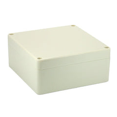 Abs enclosure molded white 22x120x55 solid lid 11-93