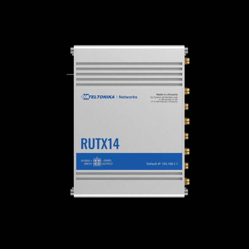 Teltonika 4G LTE Cat 12 Industrial Cellular Router | RUTX14