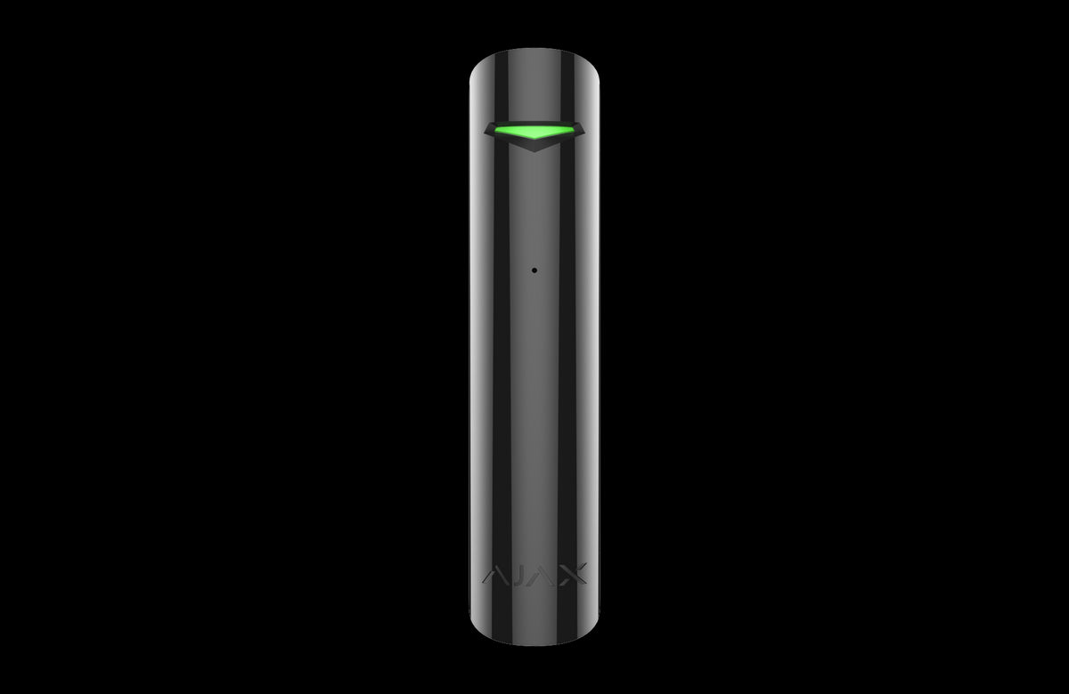 AJAX Security - GlassProtect Jeweller - Black Wireless Indoor Glass Break Detector | AJAX-GP-INDR-B