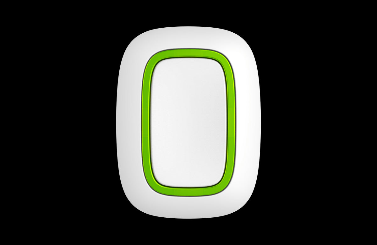 AJAX Security - Wireless Smart Panic and Control Button Jeweller White  | AJAX-PB-W