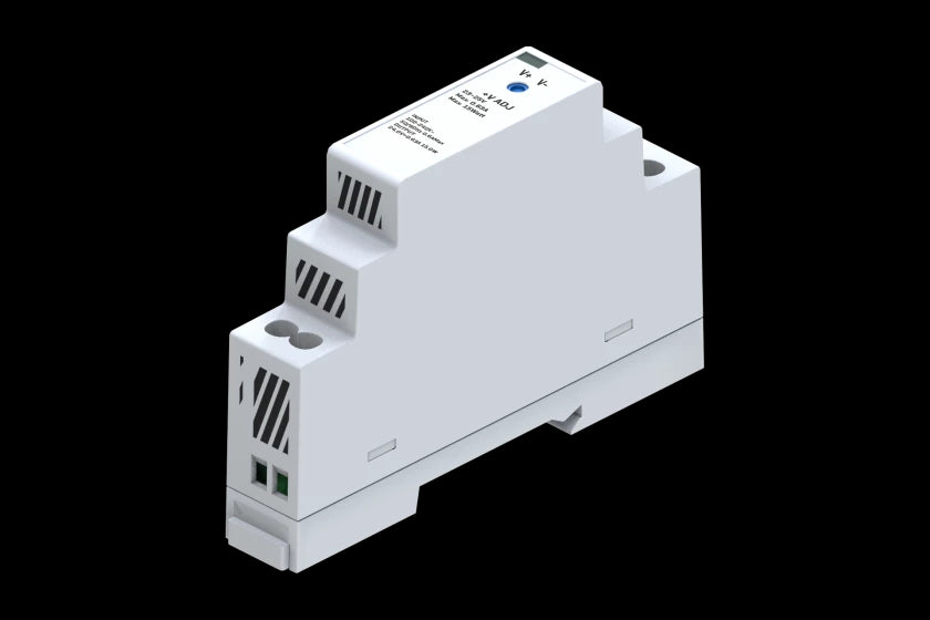 Teltonika Din Rail Supply, 15W, Input Voltage 90-264 VoltsAC, Output Voltage 24 VoltsDC, 35 mm DIN-R