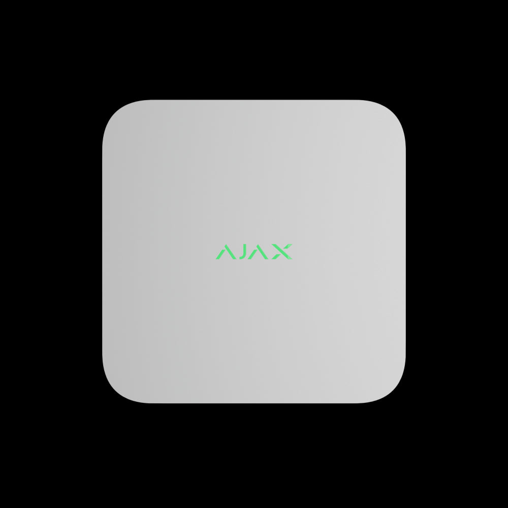 AJAX Security - White 8-Channel 4K NVR | AJAX-NVR-8-W