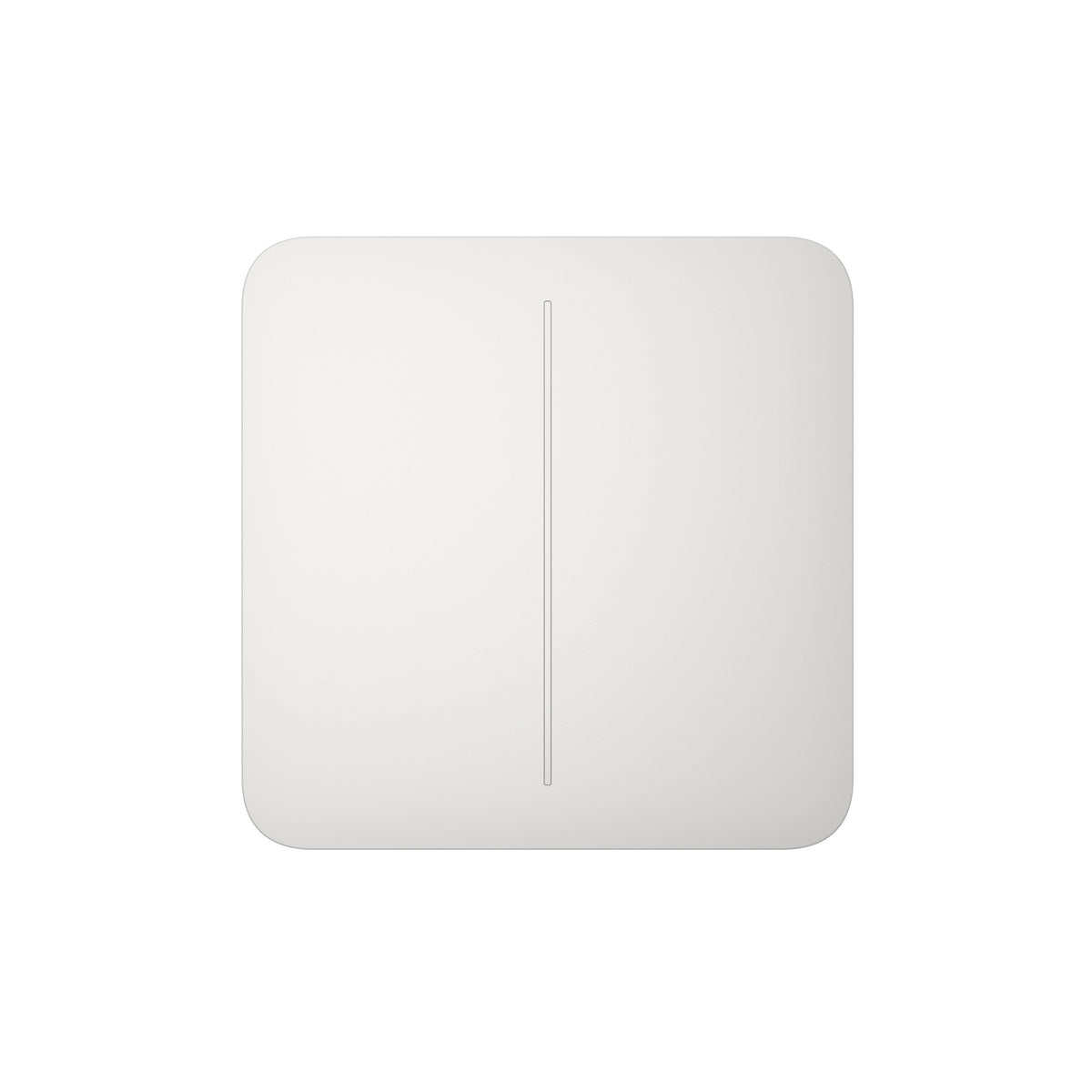 AJAX Security - White SoloButton 2-GANG | AJAX-SB-2-GANG-W