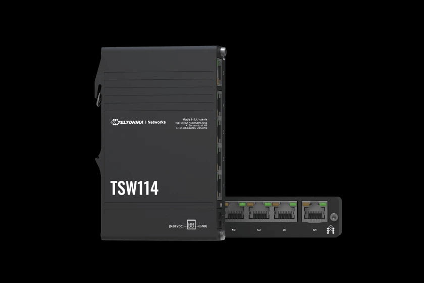 Teltonika 5-Port Ethernet Switch | TSW114