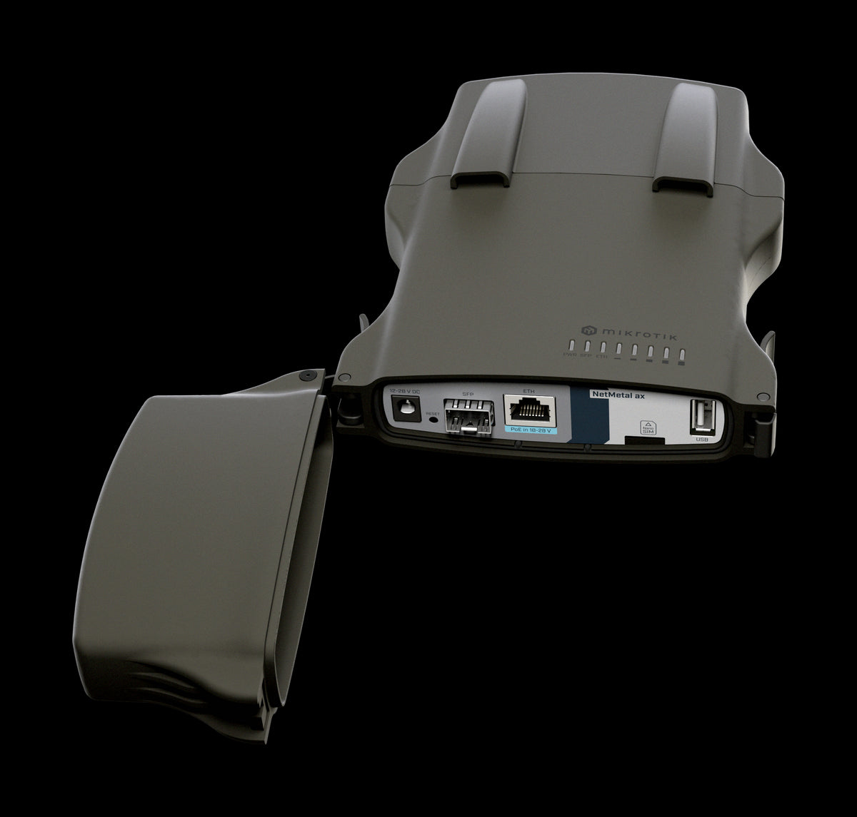 MikroTik NetMetal ax WiFi 6 ODU 2.5G SFP | MT-RBL23UGSR-5HAXD2HAXD-NM
