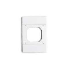 Acconet IoT 4x2 Smart Wall Switch Adapter Plate, White | AC-IOT-BP-W