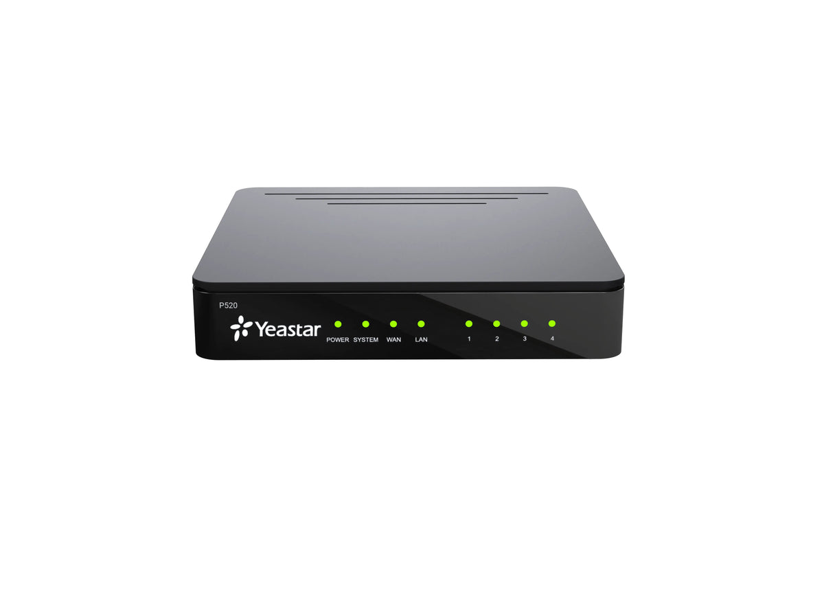 Yeastar P-Series 20-user PBX with 4 Analog Ports | P520