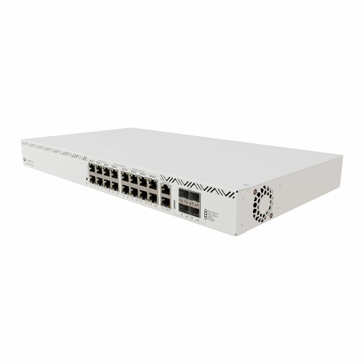MikroTik 16 Port PoE++ Cloud Router Switch | CRS320-8P-8B-4S+RM