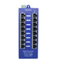 Passive POE Injector Hub, 8 Port, Gigabit, Blue