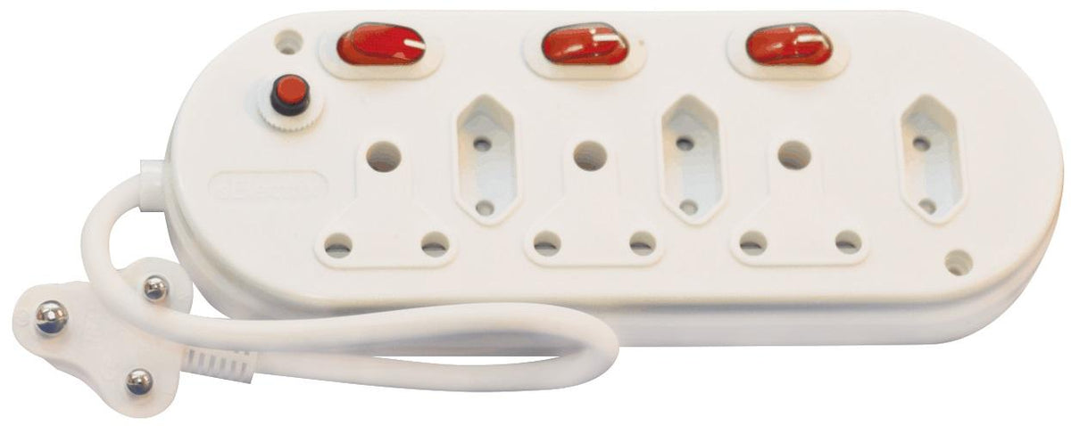 6 WAY MULTI-PLUG WITH SWITCH
