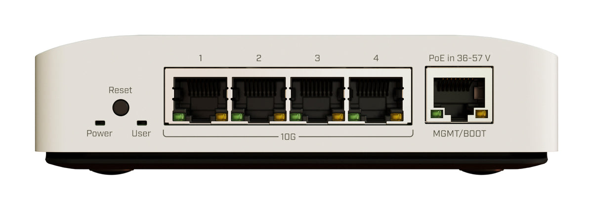 MikroTik Cloud Router Switch 4 Port 10Gbps with PoE Input | CRS304-4XG-IN