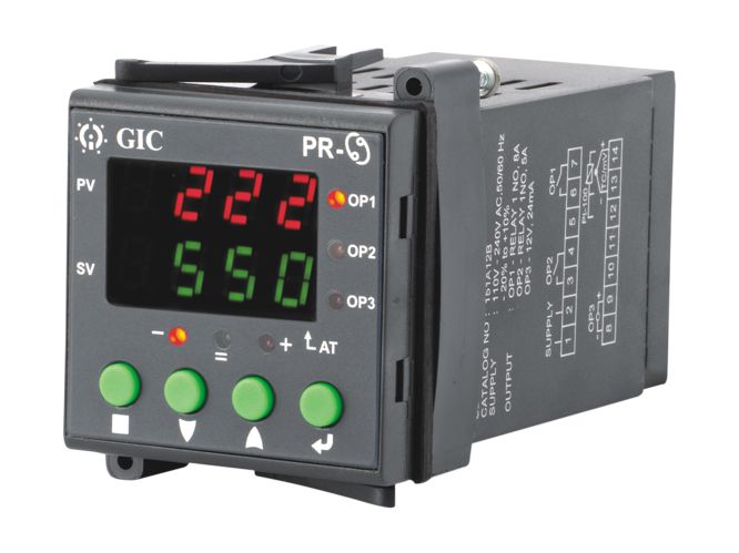 Temperature controller - series pr69 151a12b