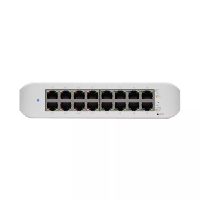 Ubiquiti UniFi Lite 16 Port Gigabit 8PoE 45W Switch | USW-Lite-16-POE