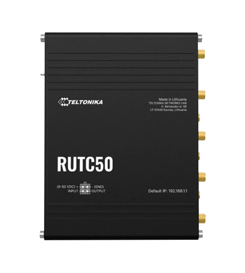 Teltonika industrial 5G Wireless Router with WiFi 6 | RUTC50
