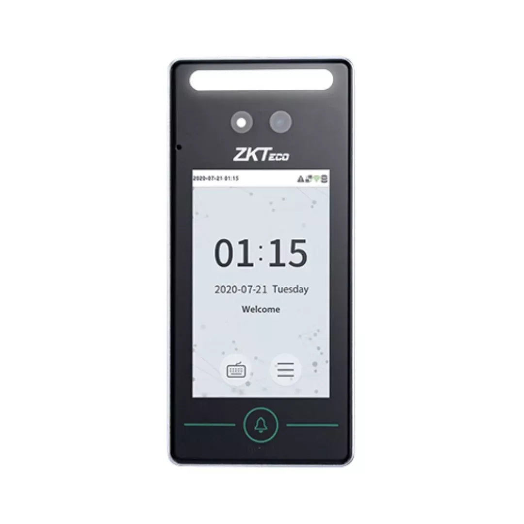 ZKTeco - SpeedFace Mini Facial, Palm &amp; RFID Indoor Stand Alone T&amp;A and Access Control Terminal