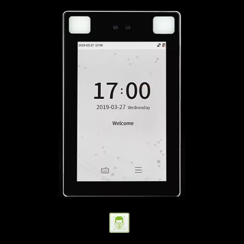ZKTeco - 2MP WDR Outdoor &amp; Vandal-Resistant Facial and Palm Recognition Access Control Terminal
