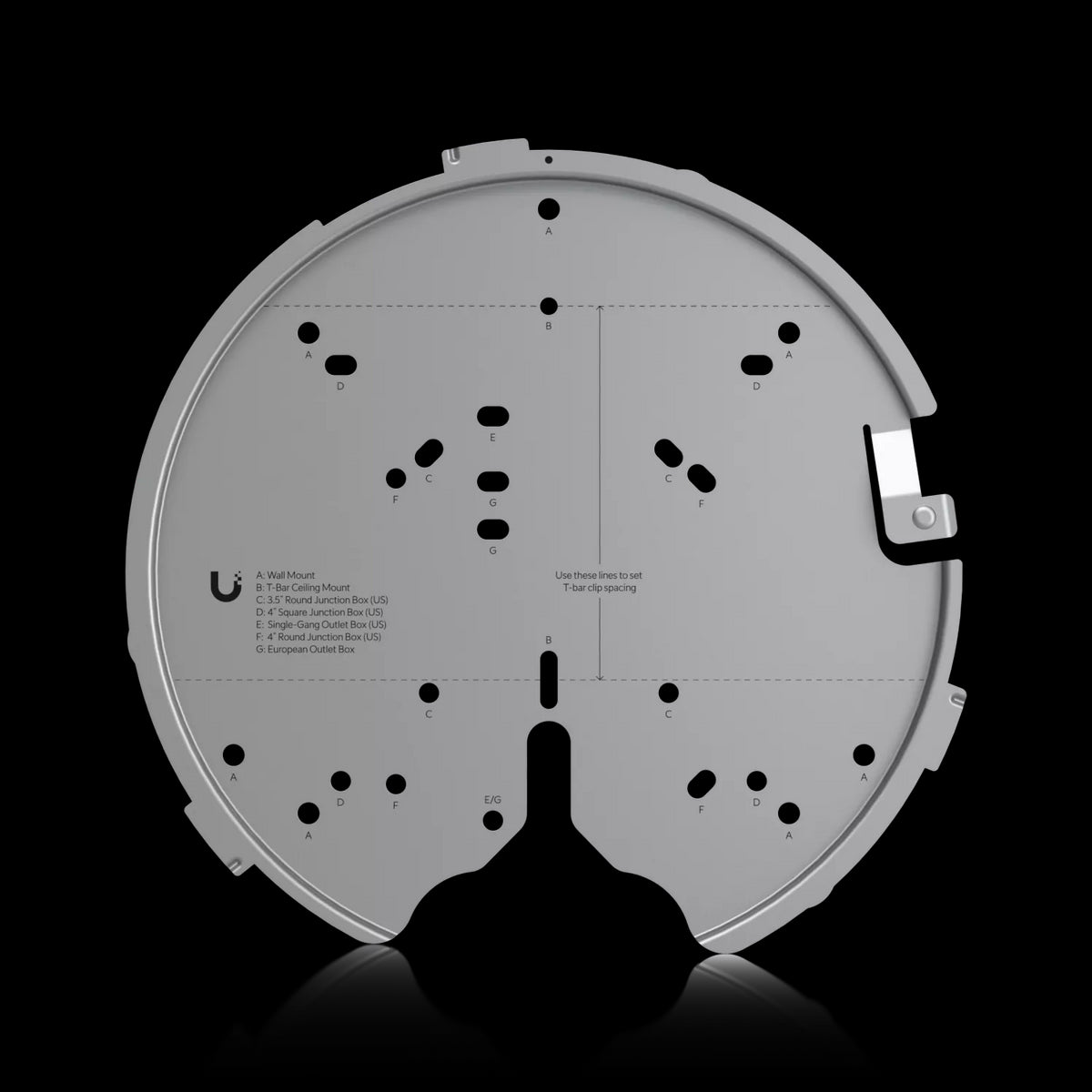 Ubiquiti UniFi Flagship AP Replacement Mounting System | U-PRO-MP