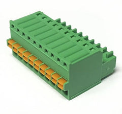 Terminal block 10w 2.5 plug-in press 15edgkd-2.5-10p-14-00ah