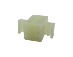 Housed socket 9w 3.68mm in-line 1625-9r / 03-06-1092