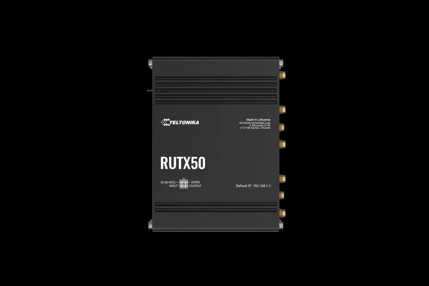 Teltonika Industrial 5G Router, Dual SIM | RUTX50