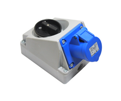 32A 3pin cee switched socket s/p (n) BC1-3236/S-N