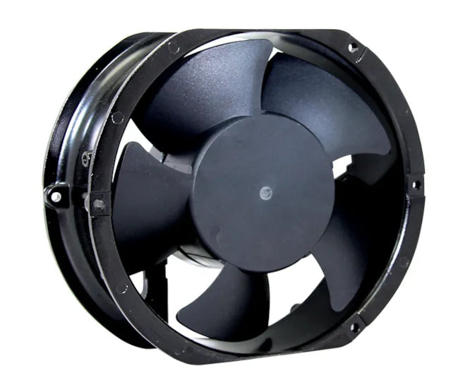 220v axial fan 172x150x51mm oval bal 239cfm lead xy17251ha2bl