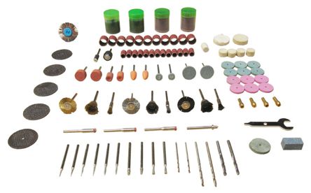 Assortment of 161 rotary tools 180798
