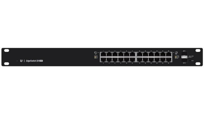 Ubiquiti UISP EdgeSwitch 24 Port 250W PoE 2xSFP | ES-24-250W