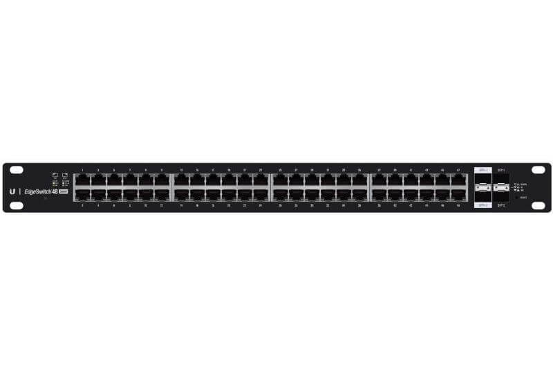 Ubiquiti UISP EdgeSwitch 48 Port PoE 500W Switch 2SFP+ | ES-48-500W