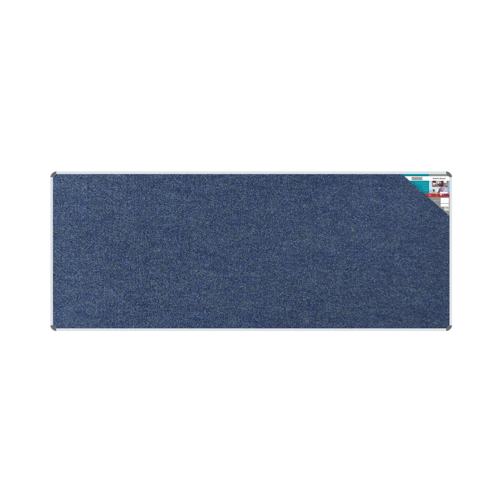 BULLETIN BOARD RIBBED ALUM FRAME 3000*1200MM DENIM - Price Concious Spot >>>  PC SPOT