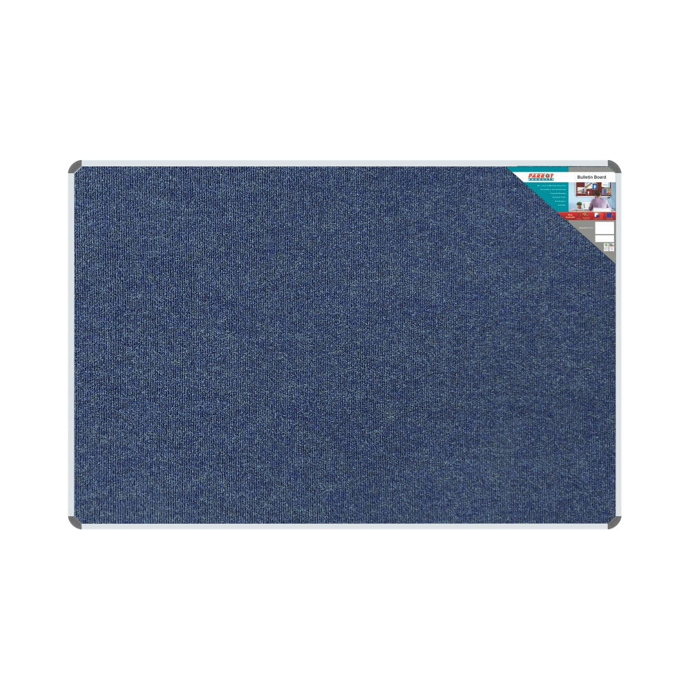 BULLETIN BOARD RIBBED ALUM FRAME 1800*1200MM DENIM - Price Concious Spot >>>  PC SPOT