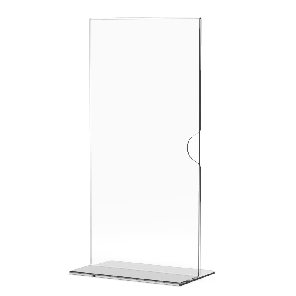 MENU HOLDER ACRYLIC DOUBLE SIDED 1/3(DL) A4 - BOX 5 - Price Concious Spot >>>  PC SPOT