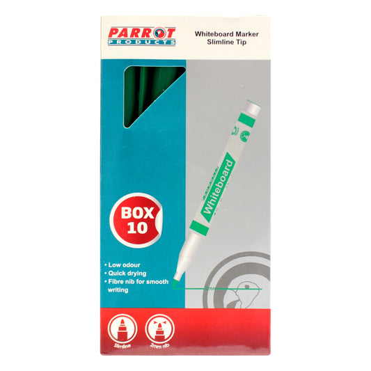 MARKER WHITEBOARD S/LINE BOX 10 GREEN - Price Concious Spot >>>  PC SPOT