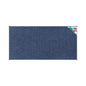 BULLETIN BOARD RIBBED ALUM FRAME 2400*1200MM DENIM