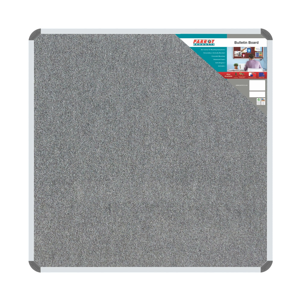 BULLETIN BOARD RIBBED ALUM FRAME 900*900MM LAUREL - Price Concious Spot >>>  PC SPOT