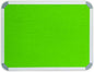 INFO BOARD ALUMINIUM FRAME 2400*1200MM LIME GREEN