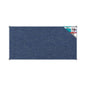 BULLETIN BOARD RIBBED ALUM FRAME 1800*900MM DENIM