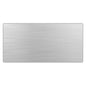 ALUMINIUM COMPOSITE PANEL 2440x1220x3mm BRUSHED ALUMINIUM
