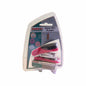 STAPLER PLASTIC MINI PINK + STAPLES (1000x26/6)