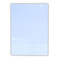 PERSPEX POCKET CLEAR / WHITE BACKING A2 PORTRAIT