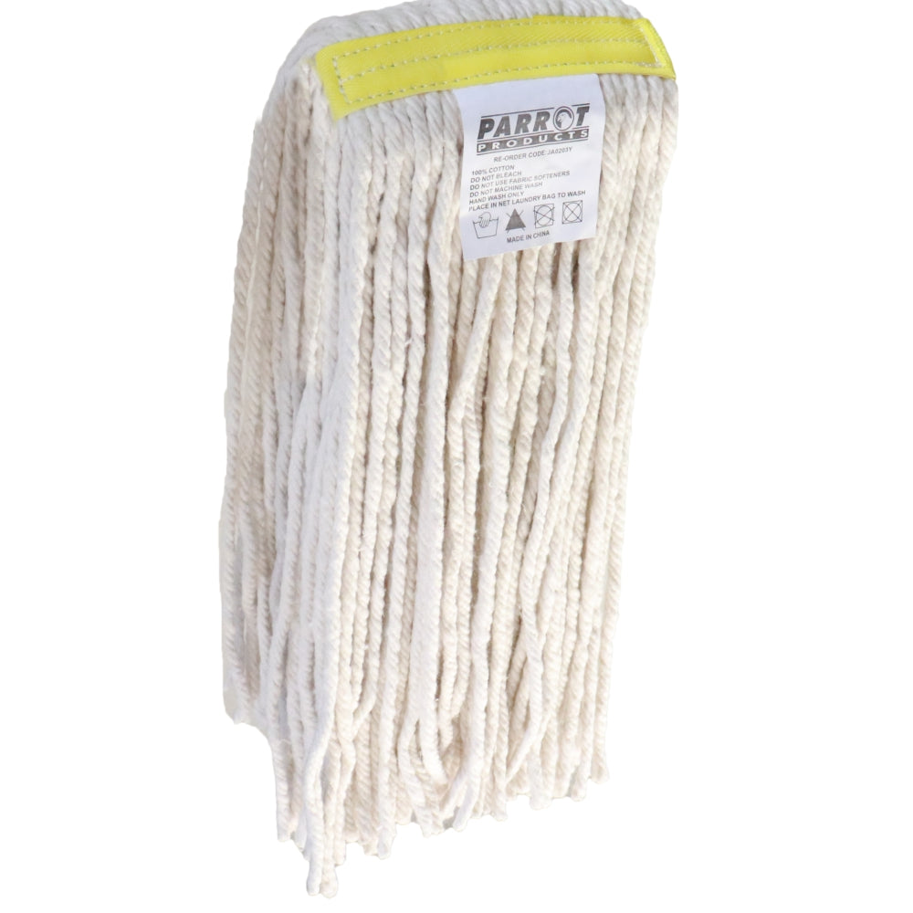 JANITORIAL MOP 400G HEAD REFILL - YELLOW - Price Concious Spot >>>  PC SPOT