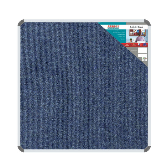 BULLETIN BOARD RIBBED ALUM FRAME 1000*1000MM DENIM - Price Concious Spot >>>  PC SPOT