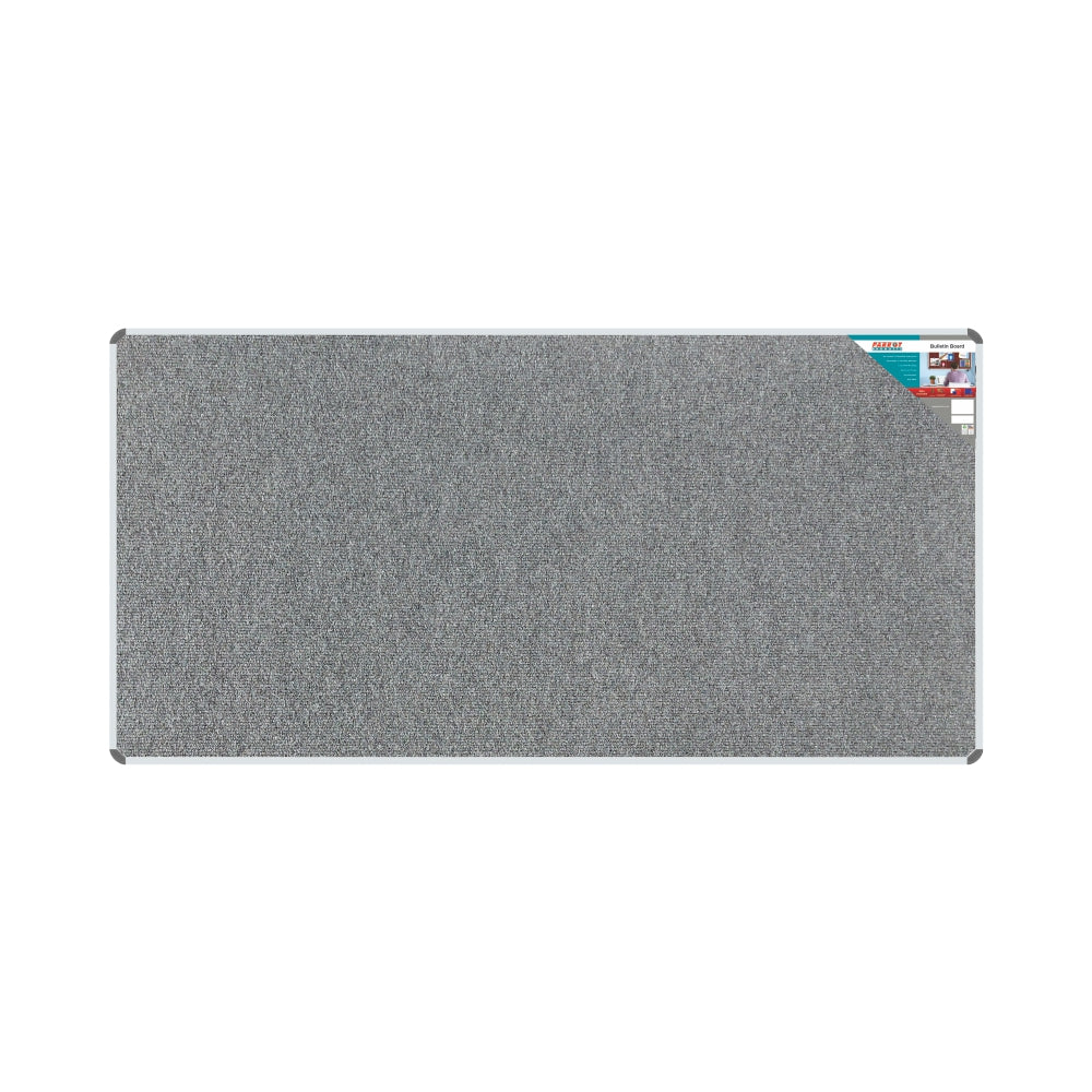 BULLETIN BOARD RIBBED ALUM FRAME 2400*1200MM LAUREL