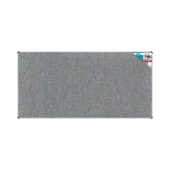 BULLETIN BOARD RIBBED ALUM FRAME 2400*1200MM LAUREL