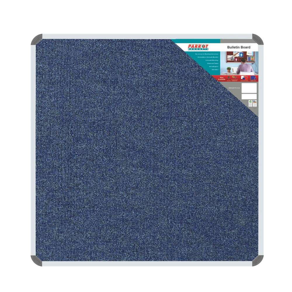 BULLETIN BOARD RIBBED ALUM FRAME 1200*1200MM DENIM - Price Concious Spot >>>  PC SPOT